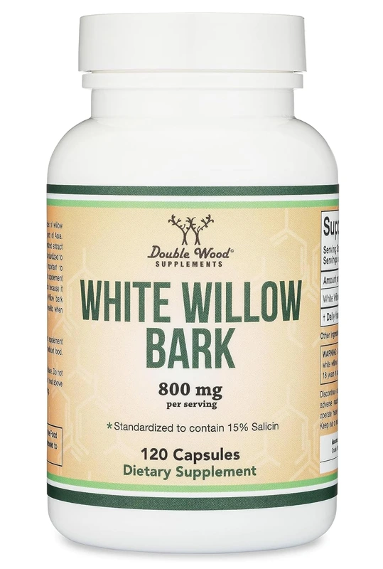 White Willow Bark 800mg - 120 Capsules